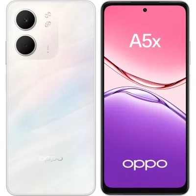 Смартфон Oppo A5X 4/128GB LASER WHITE