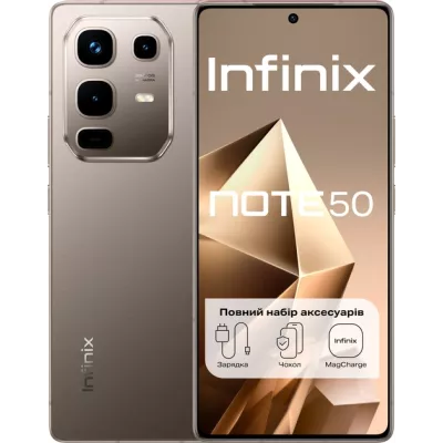 Смартфон Infinix Note 50 8/256GB Titanum Grey