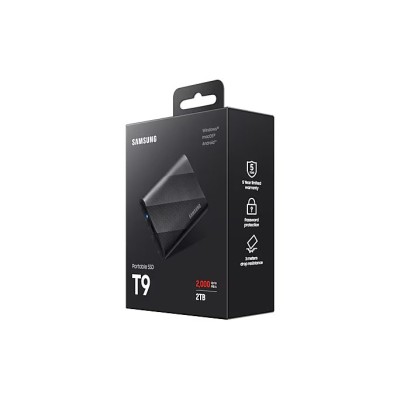 Твердотільний запам’ятовувальний пристрій накопичувач (SSD) USB3.2 2TB EXT. T9 MU-PG2T0B/EU SAMSUNG