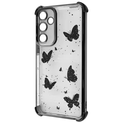 Чохол WAVE Winkie Samsung Galaxy A16 black/butterfly