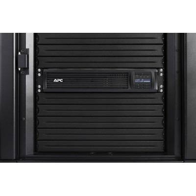 Джерело безперебійного живлення APC Smart-UPS 1500VA/1000W, RM 2U, LCD, USB, SmartConnect, 4xC13 (SMT1500RMI2UC)
