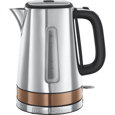 Електрочайник Russell Hobbs Luna 1.7л, метал, сріблясто-бронзовий (24280-70)