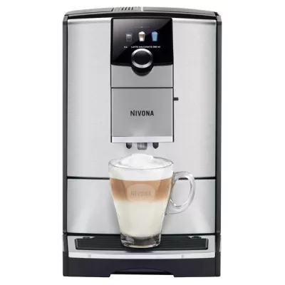 Кавомашина Nivona CafeRomatica 2.2л, зерно + мелена, автомат.капучинатор, авторецептів - 5, сіро - чорний (NICR799)
