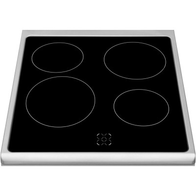 Плита Hansa електрична склокерамічна, 62л, 50x60см, конвекція, нерж (FCCS56069)