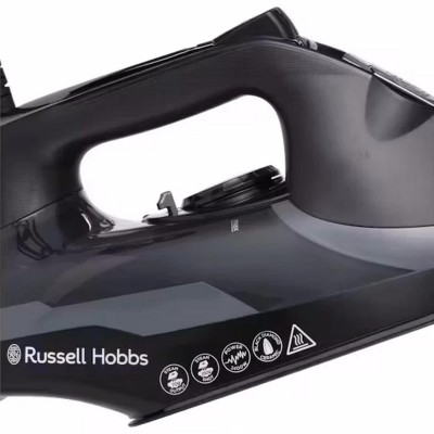 Праска Russell Hobbs Diamond Elite, 3100Вт, 350мл, паровий удар -220гр, самоочищування, керам. підошва, чорний (27000-56) Праска Russell Hobbs Diamond Elite, 3100Вт, 350мл, паровий удар -220гр, самоочищування, керам. підошва, чорний (27000-56)