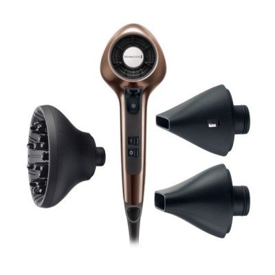 Фен Remington Air3D, 1800Вт, 3 режими, дифузор,турмалінова іоніз-я, хол. обдув, бронзовий (D7777) Фен Remington Air3D, 1800Вт, 3 режими, дифузор,турмалінова іоніз-я, хол. обдув, бронзовий (D7777)