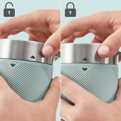 Блендер Tefal Lightmix портативний для смузі, чаша-300мл, USB, тритан, зелений (BL1C0430)