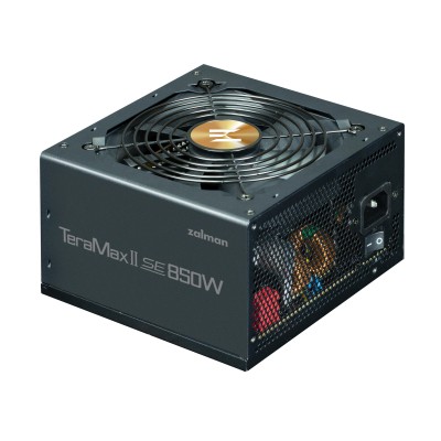 Блок живлення Zalman Teramax II SE (850W) 89%, 80+ Gold, 120мм, 1xMB 28pin (18+10), 2xCPU(4pin+ 4pin), 3xMolex, 12xSATA, 4xPCIe 