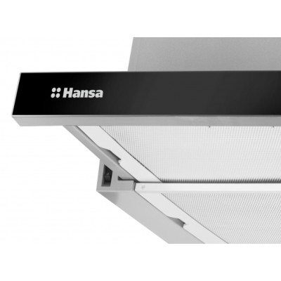 Витяжка Hansa телескопічна, 60см, 425м3ч, чорний+нерж (OTS6226IH) Витяжка Hansa телескопічна, 60см, 425м3ч, чорний+нерж (OTS6226IH)