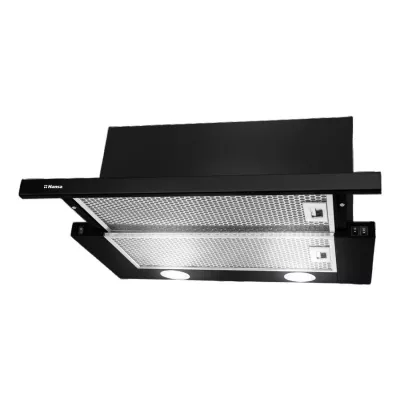 Витяжка Hansa телескопічна, 60см, 475м3ч, чорний (OTP6241BH)