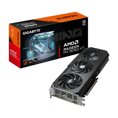 Відеокарта GIGABYTE Radeon RX 9600 XT 16GB GDDR6 GAMING OC (GV-R9060XTGAMING_OC-16GD)