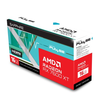 Відеокарта SAPPHIRE Radeon RX 7600 XT 16GB GDDR6 PULSE GAMING OC (11339-04-20G) Відеокарта SAPPHIRE Radeon RX 7600 XT 16GB GDDR6 PULSE GAMING OC (11339-04-20G)