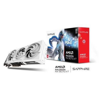 Відеокарта SAPPHIRE Radeon RX 9070 XT 16GB GDDR6 PURE GAMING OC (11348-02-20G) Відеокарта SAPPHIRE Radeon RX 9070 XT 16GB GDDR6 PURE GAMING OC (11348-02-20G)