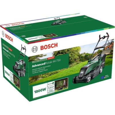 Газонокосарка мережева Bosch AdvancedRotak 44-750 1800Вт 44 см 50л 25-80мм 16.5кг Газонокосарка мережева Bosch AdvancedRotak 44-750 1800Вт 44 см 50л 25-80мм 16.5кг
