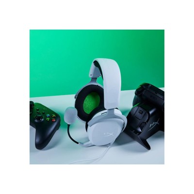 Гарнітура HyperX Cloud Stinger 2 Core Xbox, mini-jack, біло-зелений (6H9B7AA)