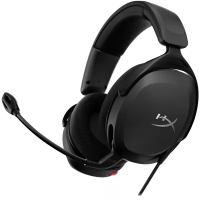 Гарнітура ігрова HyperX Cloud Stinger 2 Core, mini-jack/dual 3.5мм, 2м/0.15м, чорний (683L9AA)
