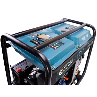 Генератор дизельний Konner&Sohnen KS 8100HDE-1/3 ATSR (EURO V), 230/400В, 5.5/6.0кВт, передстартовий підігрів, вихід ATS, 117кг