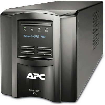 Джерело безперебійного живлення APC Smart-UPS 750VA/500W, LCD, USB, SmartConnect, 8xC13 (SMT750IC)
