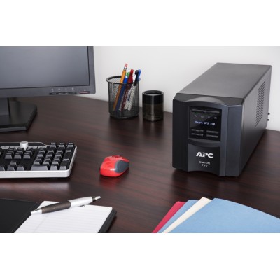 Джерело безперебійного живлення APC Smart-UPS 750VA/500W, LCD, USB, SmartConnect, 8xC13 (SMT750IC)