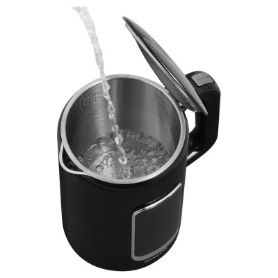 Електрочайник Sencor 1.7л, Strix, LED дисплей, подвійні стінки, сенс. керування, чорний (SWK0951BK) Електрочайник Sencor 1.7л, Strix, LED дисплей, подвійні стінки, сенс. керування, чорний (SWK0951BK)