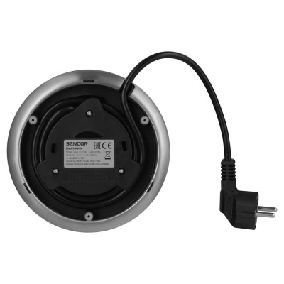 Електрочайник Sencor 1.7л, Strix, LED дисплей, подвійні стінки, сенс. керування, чорний (SWK0951BK) Електрочайник Sencor 1.7л, Strix, LED дисплей, подвійні стінки, сенс. керування, чорний (SWK0951BK)