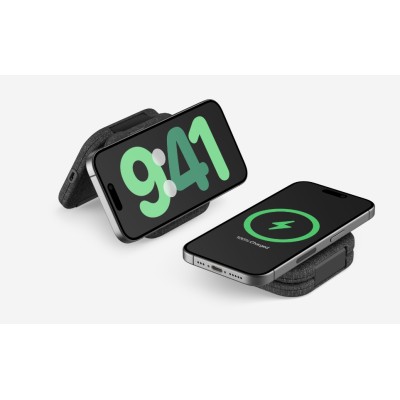 Зарядний пристрій бездротовий Belkin 2в1 15Вт Travel Pad Qi2 Зарядний пристрій бездротовий Belkin 2в1 15Вт Travel Pad Qi2