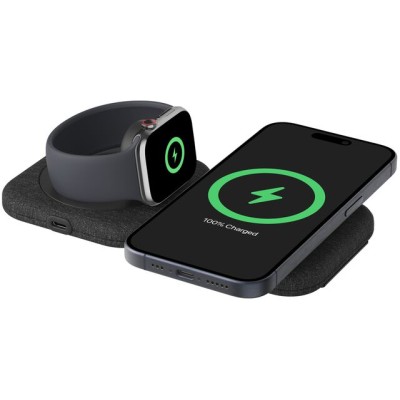 Зарядний пристрій бездротовий Belkin 2в1 15Вт Travel Pad Qi2 Зарядний пристрій бездротовий Belkin 2в1 15Вт Travel Pad Qi2