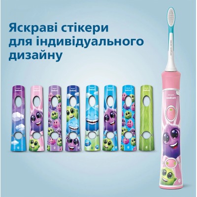 Зубна електрощітка PHILIPS HX6352/42 Kids Smart Pink Зубна електрощітка PHILIPS HX6352/42 Kids Smart Pink