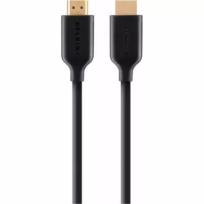 Кабель HDMI (M/M) Belkin 1м, High Speed Ethernet, чорний (F3Y021BT1M)