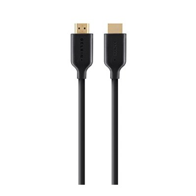 Кабель HDMI (M/M) Belkin 2м, High Speed Ethernet, чорний (F3Y021bt2M)
