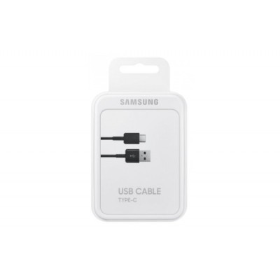 Кабель USB-A > USB-С заряджання/синхронізації Samsung 1.5м, Type-C, чорний (EP-DG930IBRGRU)