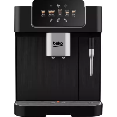 Кавомашина Beko 2.0л, зерно, ручний капучинатор, авторецептів - 5, чорний (CEG7302B)