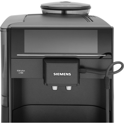 Кавомашина Siemens, 1.7л, зерно+мелена, автомат.капуч, LED-дисплей, авторецептів -8, чорний (TE651319RW)