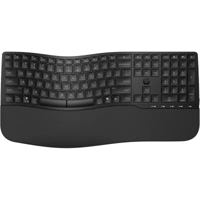 Клавіатура мембранна HP 680 Comfort Dual-Mode 111key, BT, EN/UK, чорний