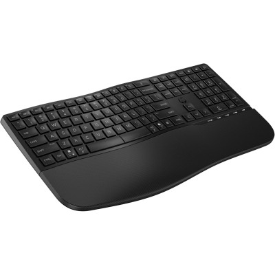 Клавіатура мембранна HP 680 Comfort Dual-Mode 111key, BT, EN/UK, чорний