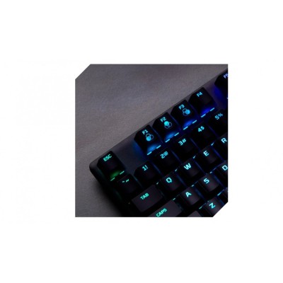 Клавіатура механічна HyperX Alloy Origins PBT 104key, Red, USB-A, EN/UA, RGB, чорний (639N3AA)