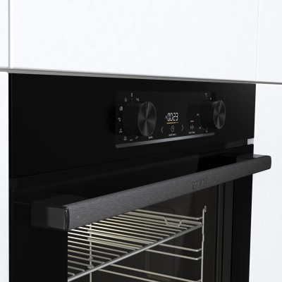 Комплект Gorenje (духовка електрична BO6735E02BK + поверхня газова G641EB), 740147, чорн (SET_BO6735E02BK_G641EB)