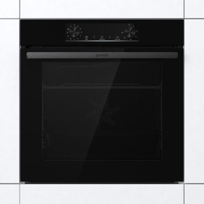 Комплект Gorenje (духовка електрична BO6735E02BK + поверхня газова G641EB), 740147, чорн (SET_BO6735E02BK_G641EB)