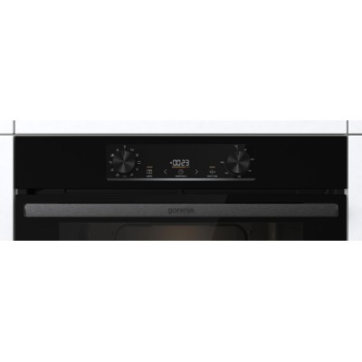 Комплект Gorenje (духовка електрична BO6735E02BK + поверхня газова G641EB), 740147, чорн (SET_BO6735E02BK_G641EB)