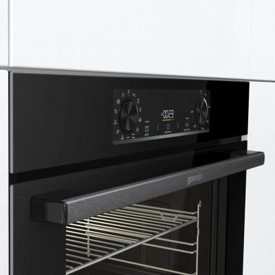 Комплект Gorenje (духовка електрична BOS6737E06BG + поверхня індукційна GI6401BSC), 743032, чорн (SET_BOS6737E06BG_GI6401B)