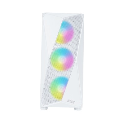 Корпус 2E GAMING Aruba G3313W, без БЖ 1xUSB3.0, 2xUSB2.0, 5x120мм ARGB, VGA 330мм, LCS ready, HUB, TG Side Panel, ATX, білий Корпус 2E GAMING Aruba G3313W, без БЖ 1xUSB3.0, 2xUSB2.0, 5x120мм ARGB, VGA 330мм, LCS ready, HUB, TG Side Panel, ATX, білий