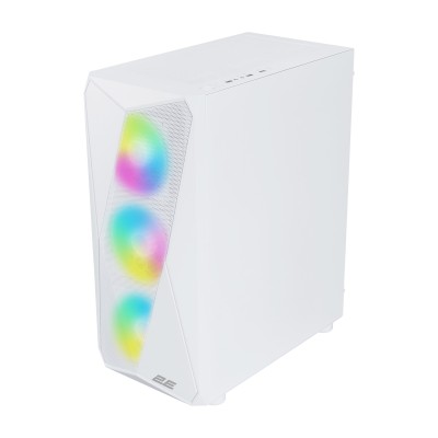 Корпус 2E GAMING Aruba G3313W, без БЖ 1xUSB3.0, 2xUSB2.0, 5x120мм ARGB, VGA 330мм, LCS ready, HUB, TG Side Panel, ATX, білий Корпус 2E GAMING Aruba G3313W, без БЖ 1xUSB3.0, 2xUSB2.0, 5x120мм ARGB, VGA 330мм, LCS ready, HUB, TG Side Panel, ATX, білий