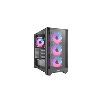 Корпус 2E GAMING Dominator Pro G2302B, без БЖ 2xUSB3.0, 1xUSBType-C, 4x120мм ARGB, VGA 380мм, LCS ready, контролер з пультом, TG Корпус 2E GAMING Dominator Pro G2302B, без БЖ 2xUSB3.0, 1xUSBType-C, 4x120мм ARGB, VGA 380мм, LCS ready, контролер з пультом, TG