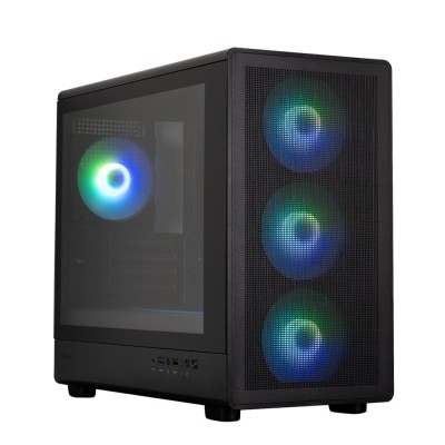 Корпус Zalman M5 без БЖ, 1xUSB3.0, 1xUSB2.0, 1x Type C, 4x120мм ARGB, VGA 410мм, LCS ready, TG Side Panel, ATX, чорний Корпус Zalman M5 без БЖ, 1xUSB3.0, 1xUSB2.0, 1x Type C, 4x120мм ARGB, VGA 410мм, LCS ready, TG Side Panel, ATX, чорний