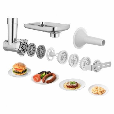 Кухонна машина Sencor 1200Вт, чаша-метал, корпус-пластик, насадок-19, коричнево-білий (STM3787CH) Кухонна машина Sencor 1200Вт, чаша-метал, корпус-пластик, насадок-19, коричнево-білий (STM3787CH)