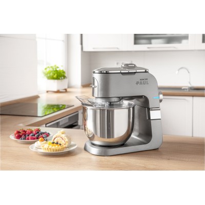 Кухонна машина Sencor Paul 1500Вт, чаша-метал, корпус-метал, насадок-20, метал (STM7910)