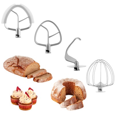 Кухонна машина Sencor Paul 1500Вт, чаша-метал, корпус-метал, насадок-20, метал (STM7910)