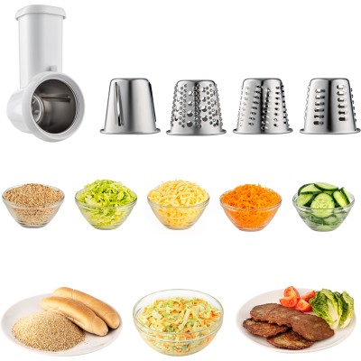 Кухонна машина Sencor Paul 1500Вт, чаша-метал, корпус-метал, насадок-20, метал (STM7910)