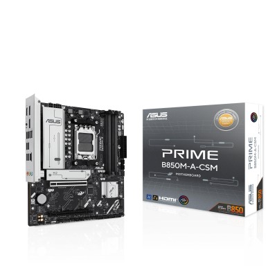 Материнcька плата ASUS PRIME B850M-A-CSM sAM5 B850 4xDDR5 M.2 HDMI DP mATX (90MB1LQ0-M0EAYC) Материнcька плата ASUS PRIME B850M-A-CSM sAM5 B850 4xDDR5 M.2 HDMI DP mATX (90MB1LQ0-M0EAYC)