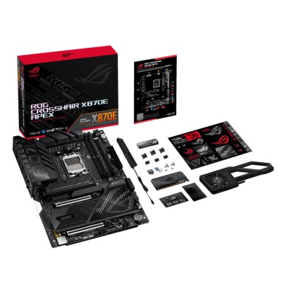 Материнcька плата ASUS ROG CROSSHAIR X870E APEX sAM5 X870E 4xDDR5 M.2 USB Type-C WiFi BT ATX (90MB1KR0-M0EAY0) Материнcька плата ASUS ROG CROSSHAIR X870E APEX sAM5 X870E 4xDDR5 M.2 USB Type-C WiFi BT ATX (90MB1KR0-M0EAY0)